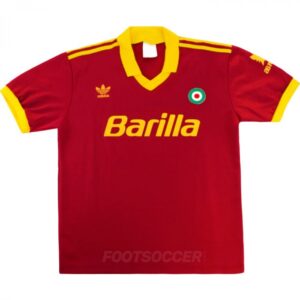 1991-92 MAILLOT RETRO VINTAGE AS ROMA HOME