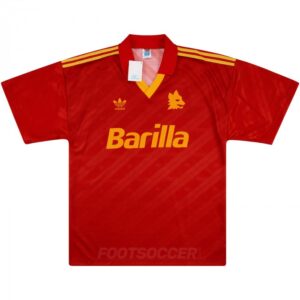 1992-94 MAILLOT RETRO VINTAGE AS ROMA HOME