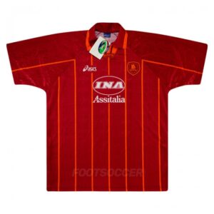 1996-97 MAILLOT RETRO VINTAGE AS ROMA HOME