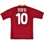 2000-01 MAILLOT RETRO VINTAGE AS ROMA HOME TOTTI