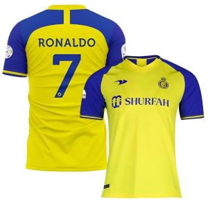 MAILLOT AL NASSR RONALDO DOMICILE 2022 2023