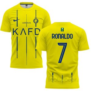 MAILLOT AL NASSR RONALDO DOMICILE 2023 2024