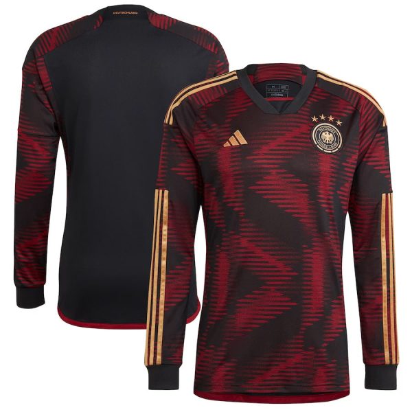 MAILLOT ALLEMAGNE EXTERIEUR 2022 MANCHES LONGUES