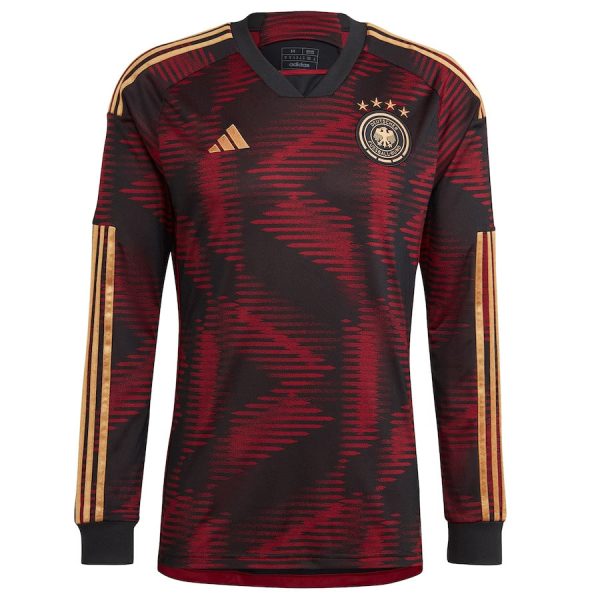 MAILLOT ALLEMAGNE EXTERIEUR 2022 MANCHES LONGUES