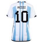 MAILLOT ARGENTINE 3 ETOILES DOMICILE FEMME MESSI