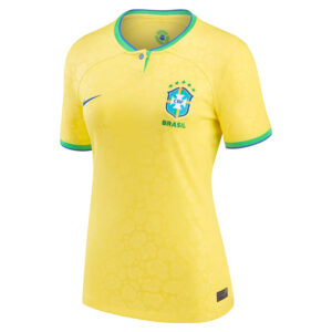 MAILLOT BRESIL DOMICILE COUPE DU MONDE 2022 FEMME