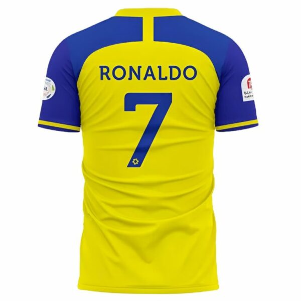 MAILLOT AL NASSR RONALDO DOMICILE 2022 2023