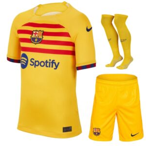 MAILLOT KIT ENFANT BARCA 2022 2023 FOURTH