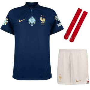 MAILLOT KIT ENFANT FRANCE DOMICILE EURO 2024 QUALIFICATIONS