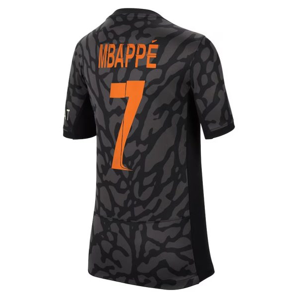 MAILLOT KIT ENFANT PSG THIRD 2023 2024 MBAPPE