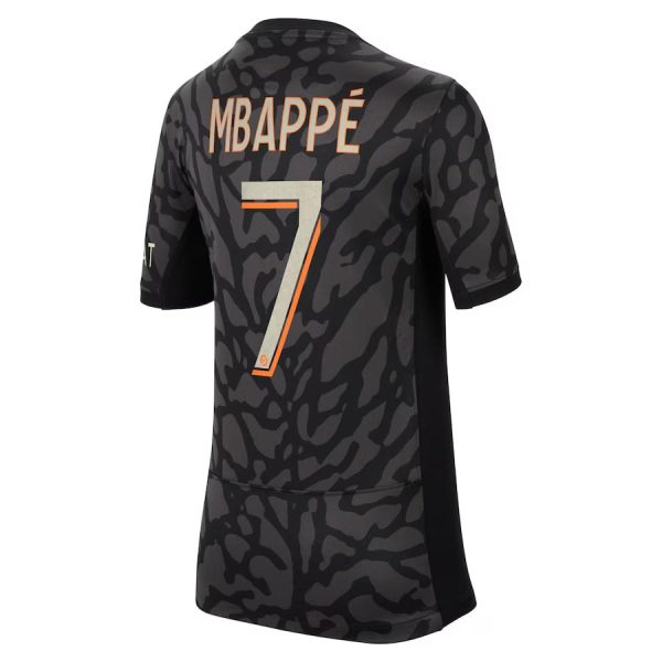 MAILLOT KIT ENFANT PSG THIRD 2023 2024 MBAPPE