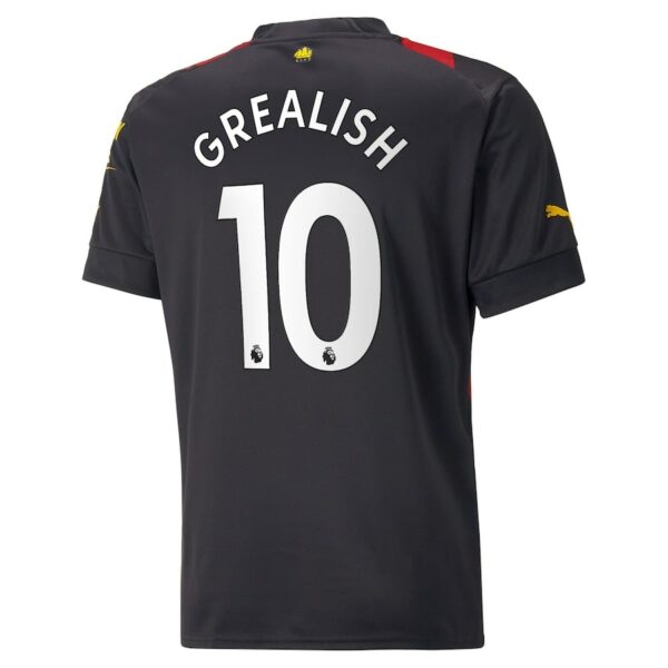 MAILLOT KIT ENFANT MANCHESTER CITY EXTÉRIEUR 2022 2023 GREALISH