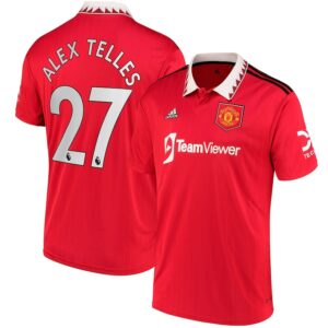 MAILLOT MANCHESTER UNITED DOMICILE 2022-23 ALEX TELLES