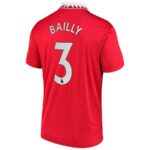 MAILLOT MANCHESTER UNITED DOMICILE 2022-23 BAILLY