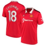 MAILLOT MANCHESTER UNITED DOMICILE 2022-23 CASEMIRO