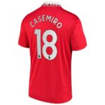 MAILLOT MANCHESTER UNITED DOMICILE 2022-23 CASEMIRO