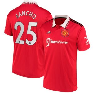 MAILLOT MANCHESTER UNITED DOMICILE 2022-23 SANCHO