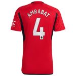 MAILLOT MANCHESTER UNITED DOMICILE 2023 2024 AMRABAT