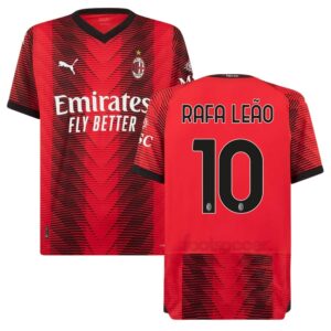 MAILLOT MILAN AC DOMICILE 2023 2024 RAFA LEAO