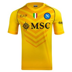 MAILLOT NAPLES 2023 2024 GARDIEN JAUNE