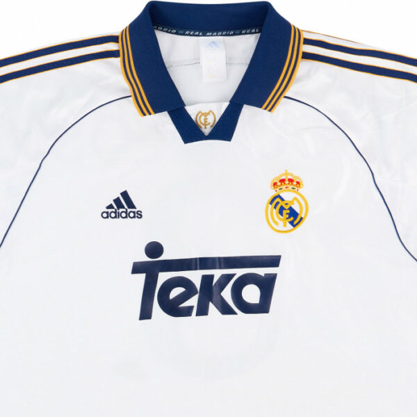 1998-00 MAILLOT RETRO VINTAGE REAL MADRID RAUL