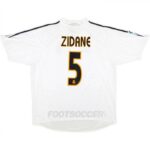 2004-05 MAILLOT RETRO VINTAGE REAL MADRID ZIDANE