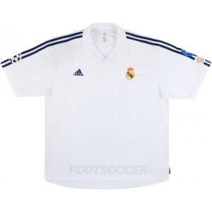 2001-02 MAILLOT RETRO VINTAGE REAL MADRID CENTENAIRE