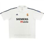 2002-03 MAILLOT RETRO VINTAGE REAL MADRID