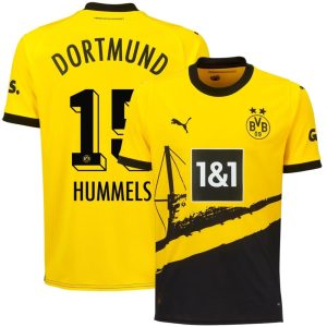 MAILLOT BVB DORTMUND 2023 2024 DOMICILE HUMMELS