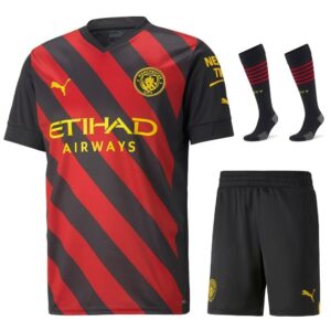 MAILLOT ENFANT MANCHESTER CITY EXTERIEUR 2022 2023