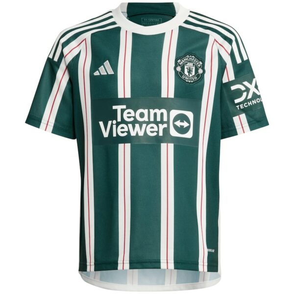 MAILLOT KIT ENFANT MANCHESTER UNITED EXTÉRIEUR 2023 2024 MOUNT