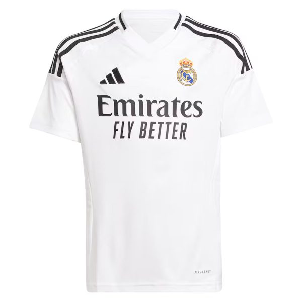 MAILLOT KIT ENFANT REAL MADRID DOMICILE 2024 2025 VINI JR.