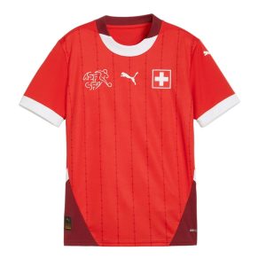 MAILLOT ENFANT SUISSE DOMICILE EURO 2024