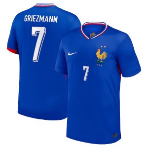 MAILLOT ENFANT EQUIPE DE FRANCE DOMICILE EURO 2024 GRIEZMANN