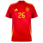 MAILLOT ESPAGNE DOMICILE EURO 2024 CUBARSI