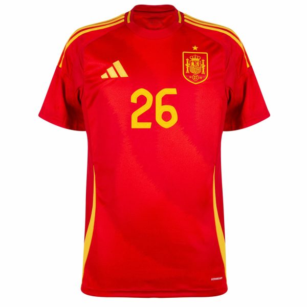 MAILLOT ESPAGNE DOMICILE EURO 2024 CUBARSI