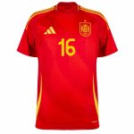 MAILLOT ESPAGNE DOMICILE EURO 2024 RODRI