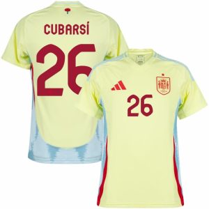 MAILLOT ESPAGNE EXTERIEUR EURO 2024 CUBARSI