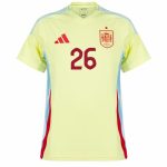 MAILLOT ESPAGNE EXTERIEUR EURO 2024 CUBARSI