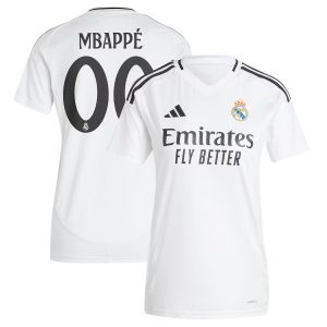 MAILLOT FEMME REAL MADRID DOMICILE 2024 2025 MBAPPE