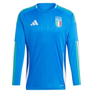 MAILLOT ITALIE DOMICILE EURO 2024 MANCHES LONGUES