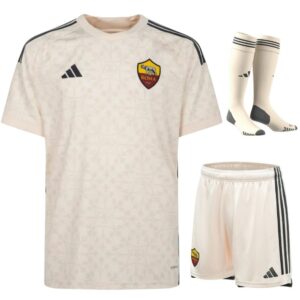 MAILLOT KIT ENFANT AS ROMA EXTÉRIEUR 2023 2024