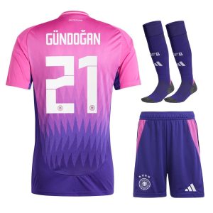 MAILLOT KIT ENFANT ALLEMAGNE EXTERIEUR EURO 2024 GUNDOGAN