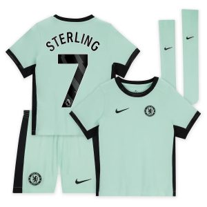 MAILLOT KIT ENFANT CHELSEA THIRD 2023 2024 STERLING