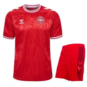 MAILLOT KIT ENFANT DANEMARK DOMICILE EURO 2024