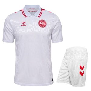 MAILLOT KIT ENFANT DANEMARK EXTERIEUR EURO 2024