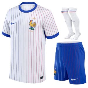 MAILLOT KIT ENFANT EQUIPE DE FRANCE EXTERIEUR EURO 2024