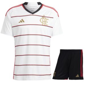 MAILLOT KIT ENFANT FLAMENGO EXTÉRIEUR 2023 2024