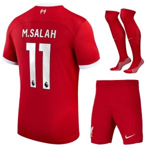 MAILLOT KIT ENFANT LIVERPOOL DOMICILE 2023 2024 SALAH