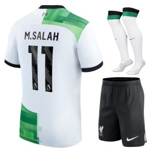 MAILLOT KIT ENFANT LIVERPOOL EXTERIEUR 2023 2024 SALAH